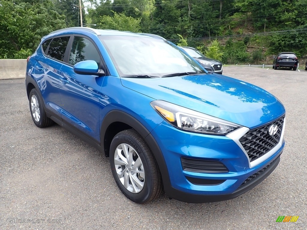 2020 Tucson Value AWD - Aqua Blue / Black photo #2