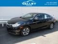 Crystal Black Pearl 2017 Honda Civic LX Sedan