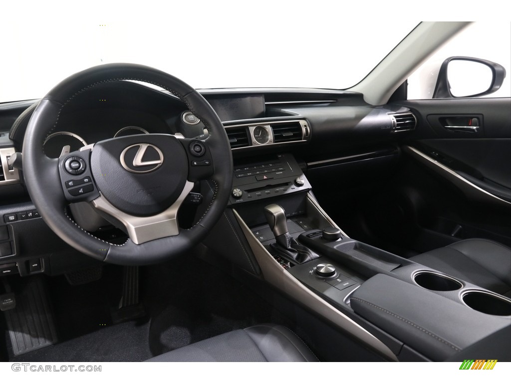 Black Interior 2015 Lexus IS 250 AWD Photo #138820520