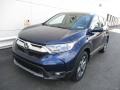 2017 Obsidian Blue Pearl Honda CR-V EX AWD  photo #9