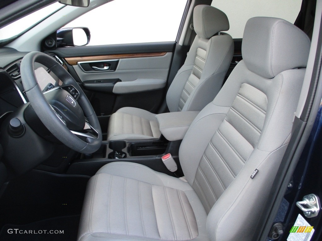 2017 CR-V EX AWD - Obsidian Blue Pearl / Gray photo #12