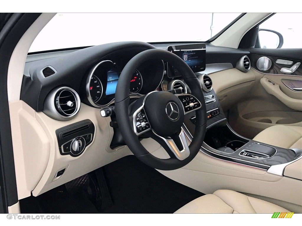 2020 Mercedes-Benz GLC 300 4Matic Silk Beige Dashboard Photo #138821021
