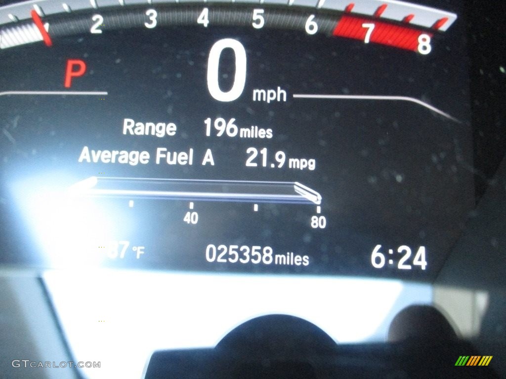 2017 CR-V EX AWD - Obsidian Blue Pearl / Gray photo #20