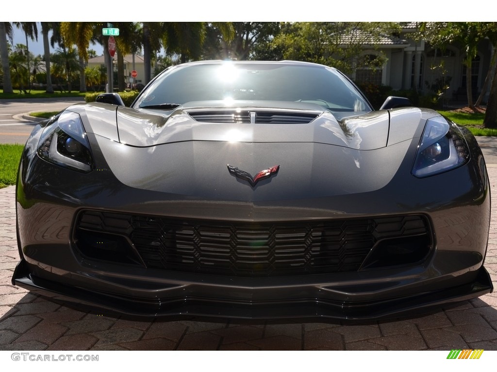 2015 Corvette Z06 Coupe - Shark Gray Metallic / Jet Black photo #4