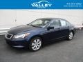 2009 Royal Blue Pearl Honda Accord EX-L Sedan  photo #1