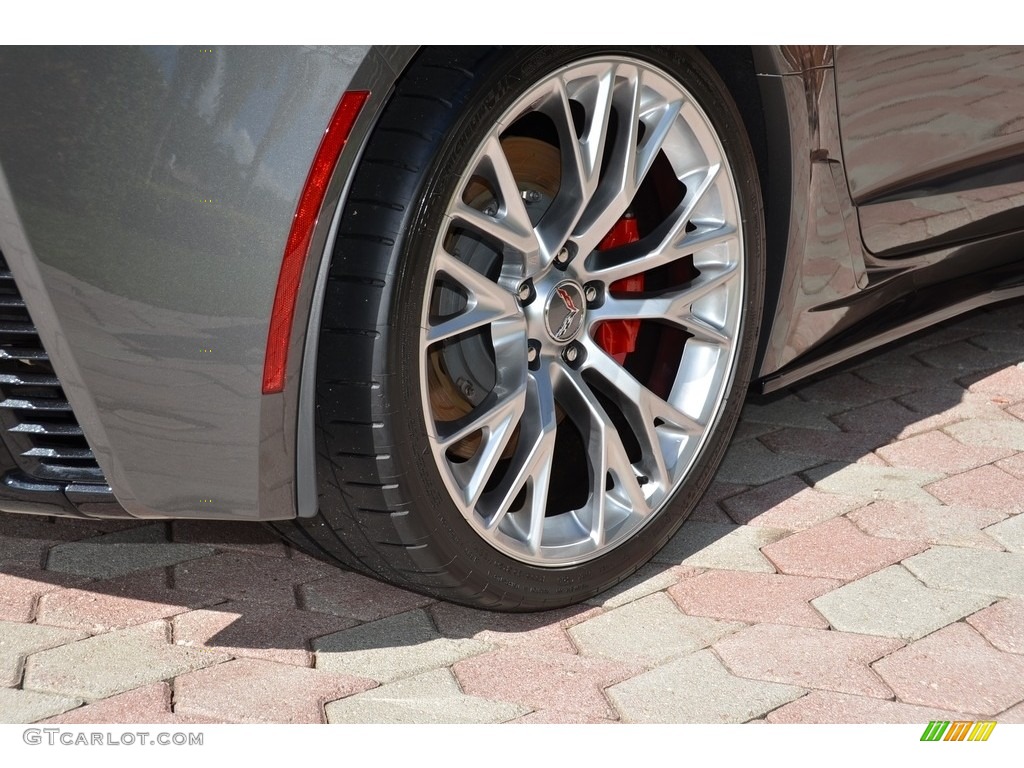 2015 Corvette Z06 Coupe - Shark Gray Metallic / Jet Black photo #11