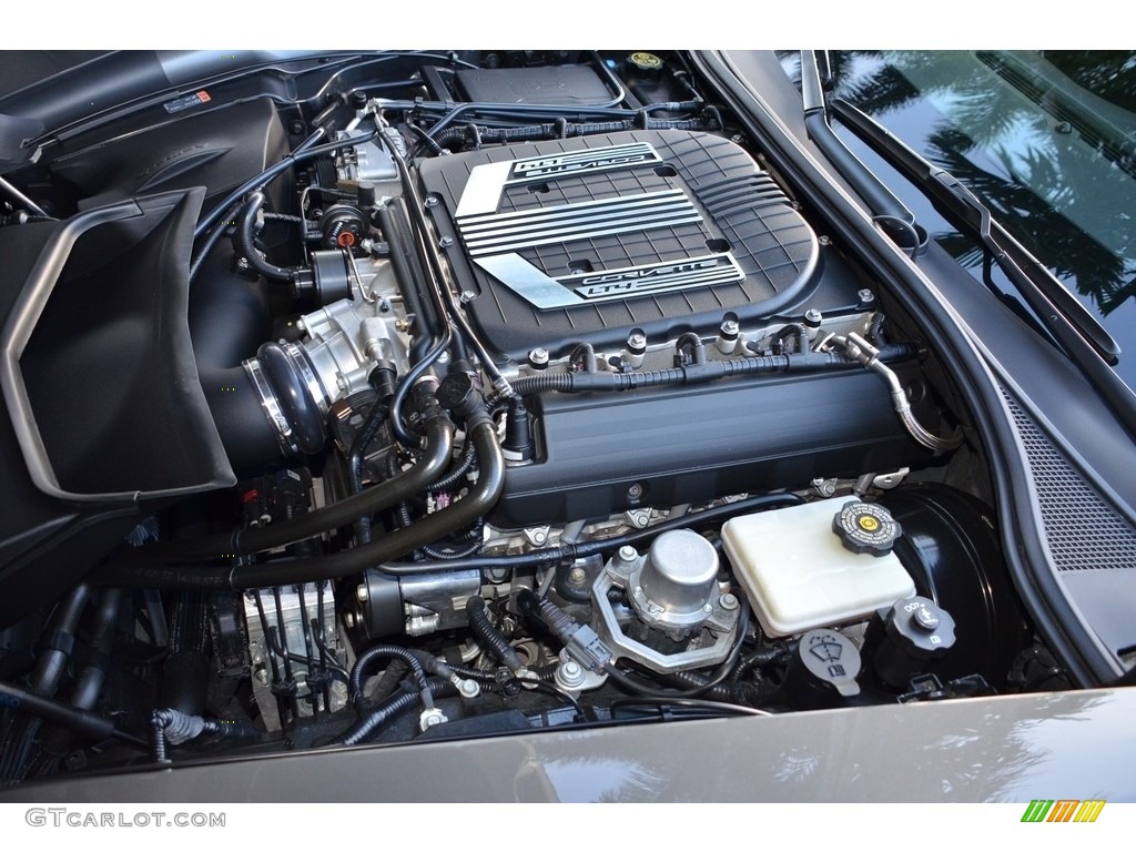 2015 Chevrolet Corvette Z06 Coupe 6.2 Liter Supercharged DI OHV 16-Valve VVT LT4 V8 Engine Photo #138822845
