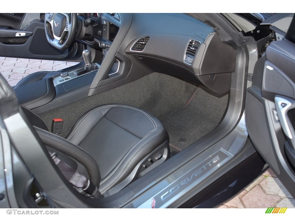 Jet Black Interior 2015 Chevrolet Corvette Z06 Coupe Photo #138822869