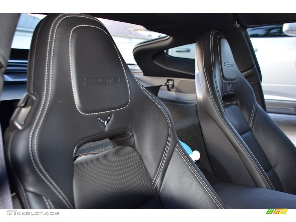 2015 Corvette Z06 Coupe - Shark Gray Metallic / Jet Black photo #28