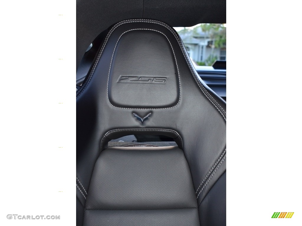 2015 Corvette Z06 Coupe - Shark Gray Metallic / Jet Black photo #29