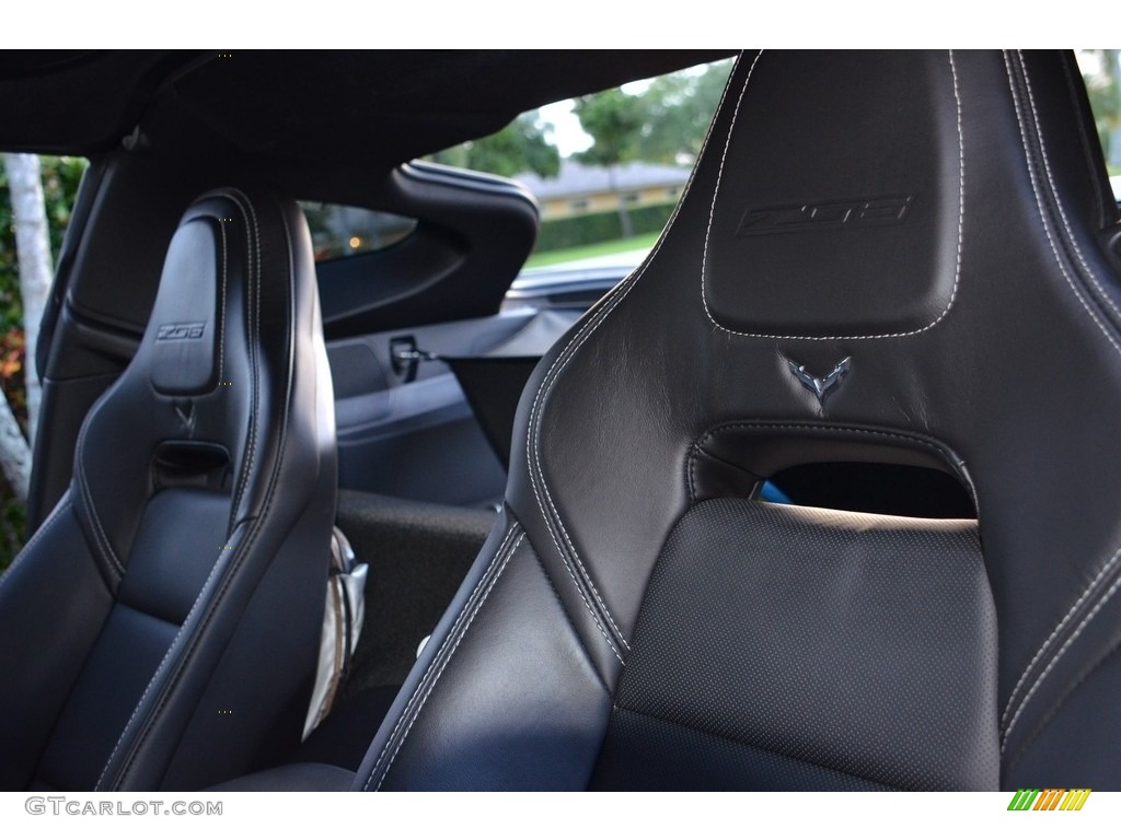 2015 Corvette Z06 Coupe - Shark Gray Metallic / Jet Black photo #30