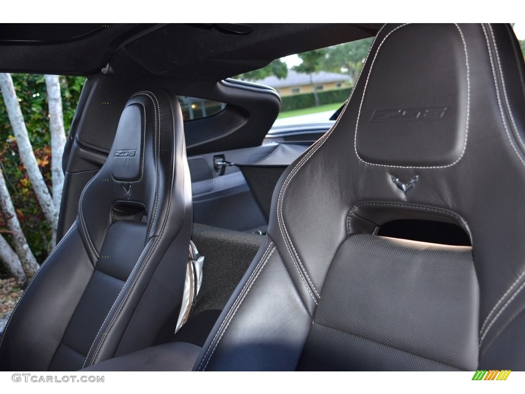2015 Corvette Z06 Coupe - Shark Gray Metallic / Jet Black photo #31