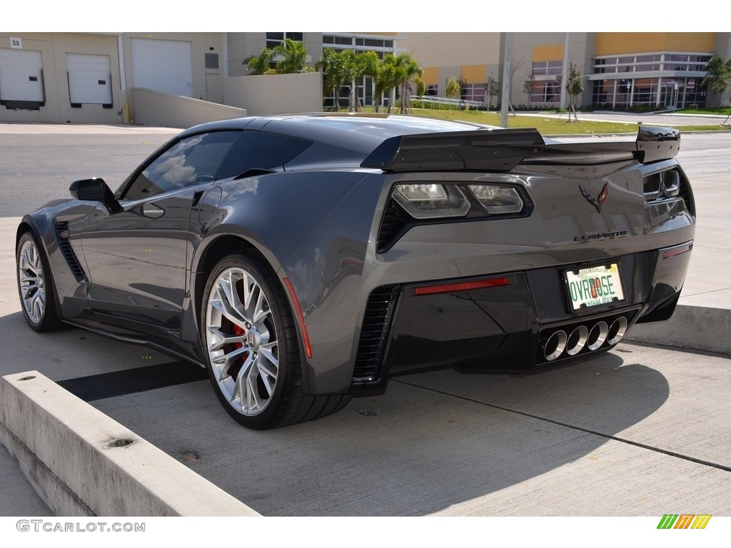 2015 Corvette Z06 Coupe - Shark Gray Metallic / Jet Black photo #38
