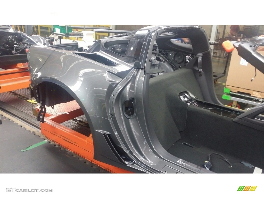 2015 Corvette Z06 Coupe - Shark Gray Metallic / Jet Black photo #40