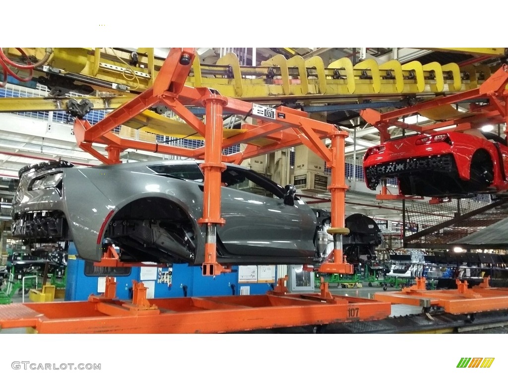 2015 Corvette Z06 Coupe - Shark Gray Metallic / Jet Black photo #41