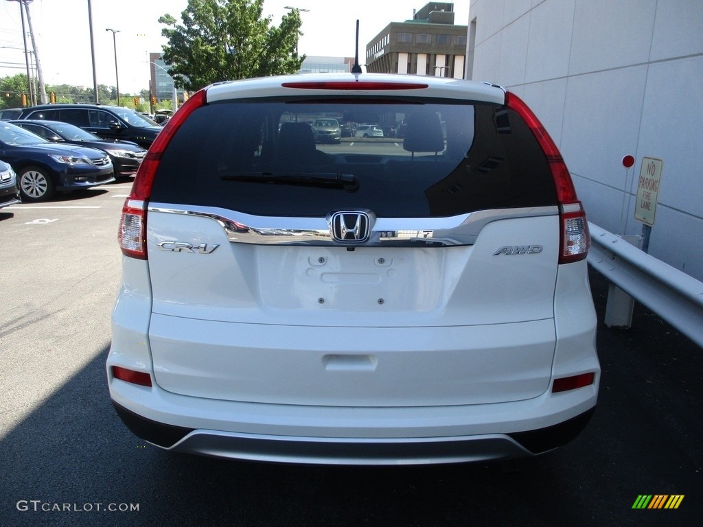 2015 CR-V EX - White Diamond Pearl / Beige photo #4