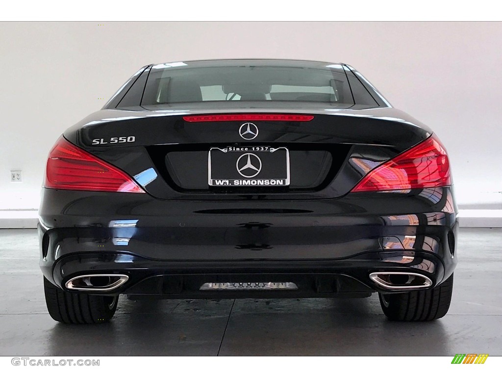 2020 SL 550 Roadster - Obsidian Black Metallic / Black photo #3