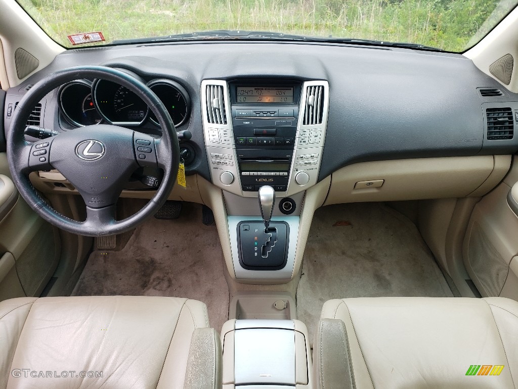 2008 Lexus RX 400h AWD Hybrid Ivory Dashboard Photo #138823957