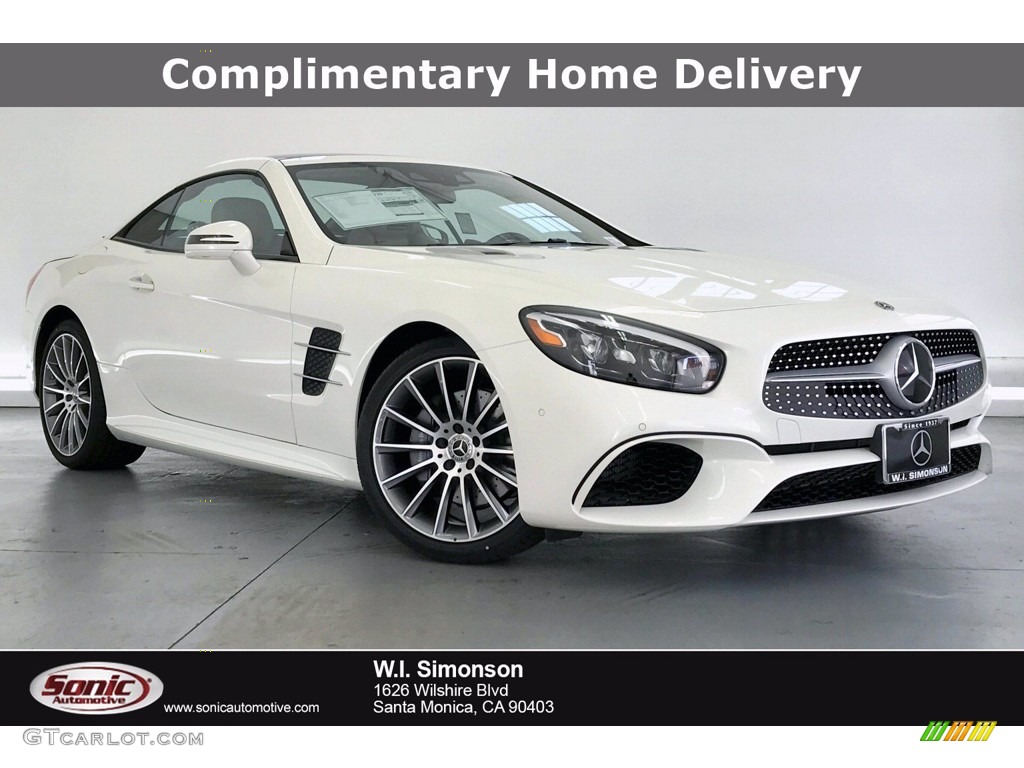 designo Diamond White Metallic Mercedes-Benz SL