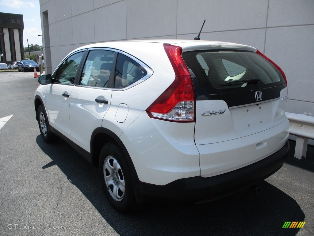 2014 CR-V LX AWD - White Diamond Pearl / Gray photo #3