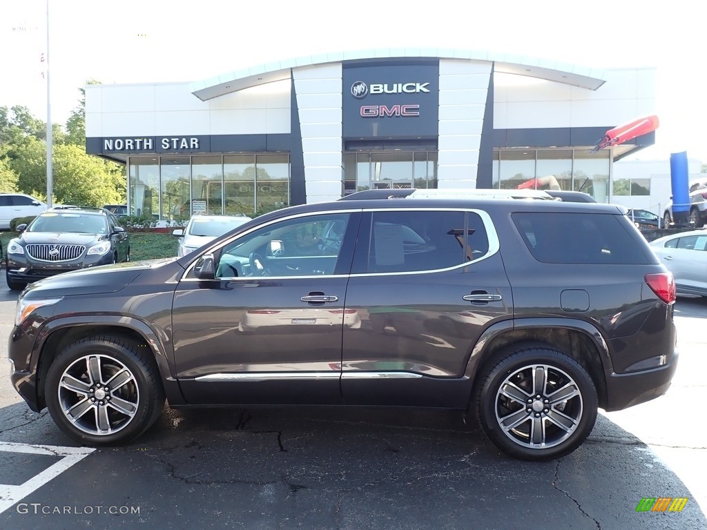 2017 Acadia Denali AWD - Iridium Metallic / Jet Black photo #13