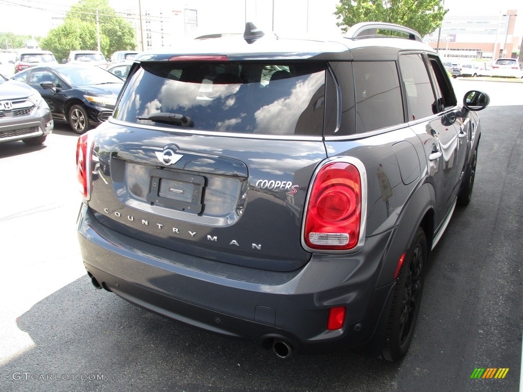 2017 Countryman Cooper S ALL4 - Thunder Grey Metallic / Carbon Black photo #5