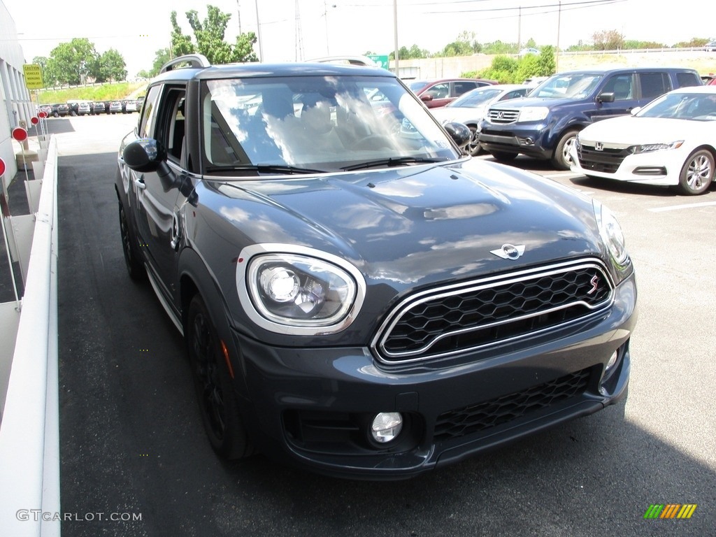 2017 Countryman Cooper S ALL4 - Thunder Grey Metallic / Carbon Black photo #6