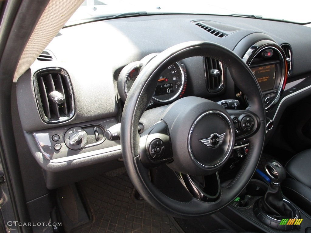 2017 Countryman Cooper S ALL4 - Thunder Grey Metallic / Carbon Black photo #13