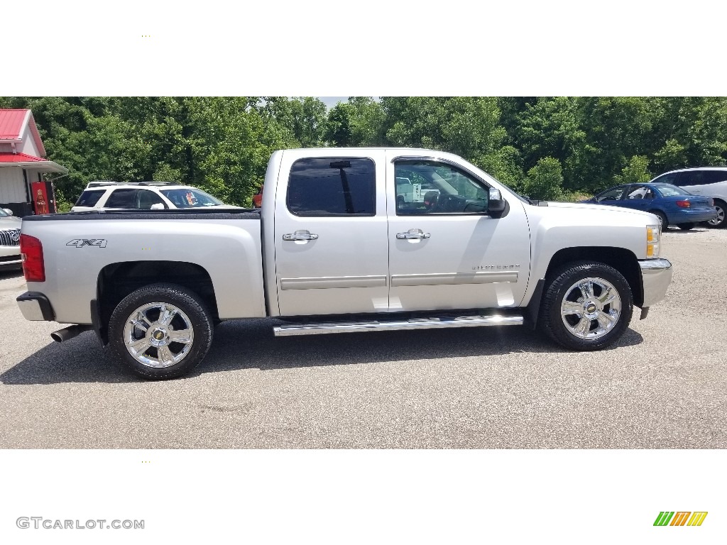 2012 Silverado 1500 LT Crew Cab 4x4 - Graystone Metallic / Ebony photo #6