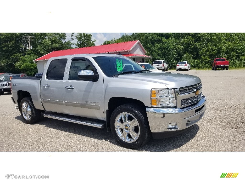 2012 Silverado 1500 LT Crew Cab 4x4 - Graystone Metallic / Ebony photo #7