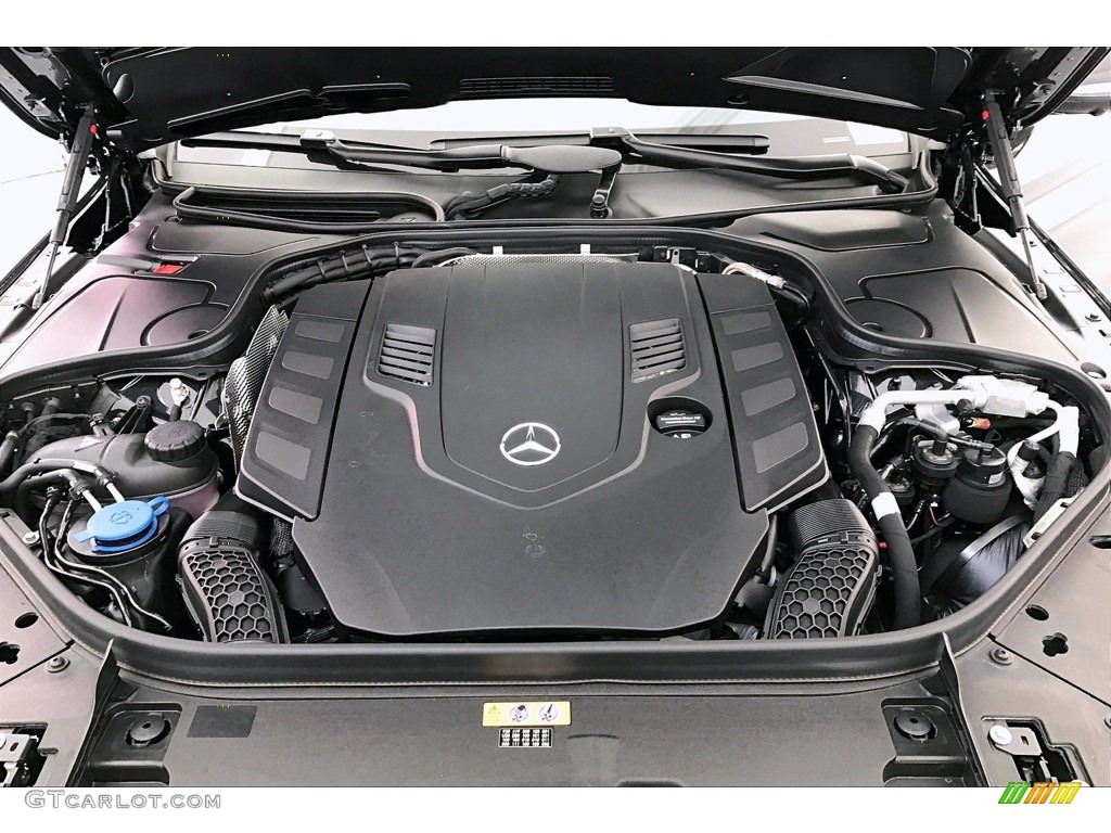 2020 S 560 Sedan - Magnetite Black Metallic / Black photo #8