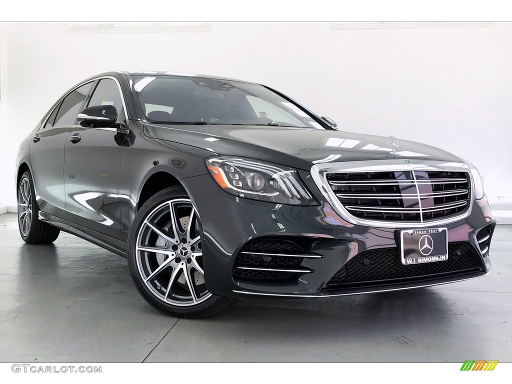 2020 S 560 Sedan - Magnetite Black Metallic / Black photo #10