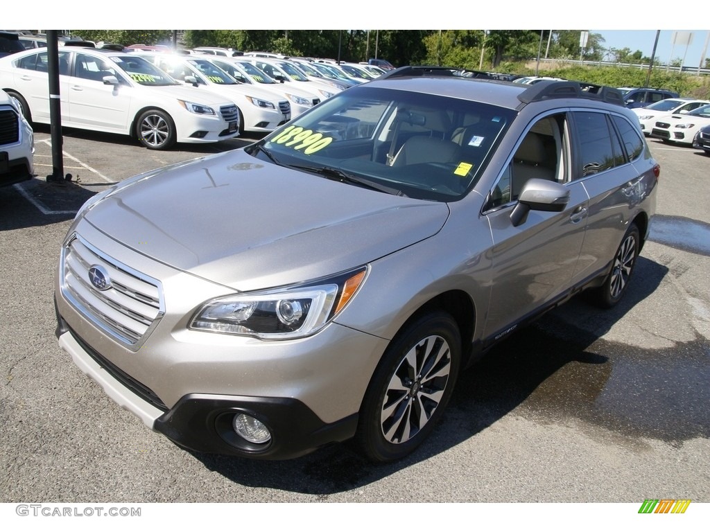 2016 Outback 2.5i Limited - Tungsten Metallic / Warm Ivory photo #1