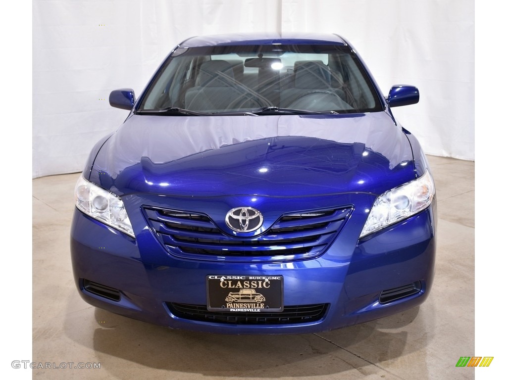 2009 Camry LE - Blue Ribbon Metallic / Charcoal photo #4