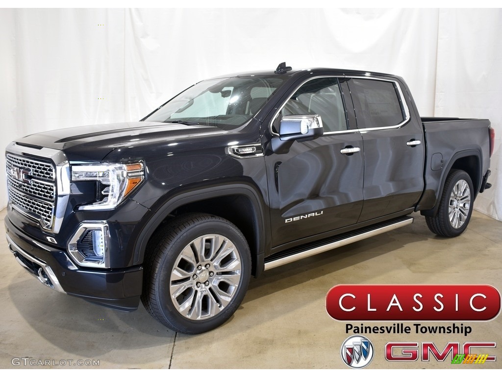 2020 Sierra 1500 Denali Crew Cab 4WD - Carbon Black Metallic / Jet Black photo #1