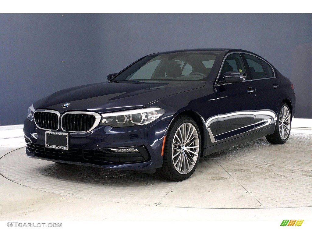 2017 5 Series 530i Sedan - Imperial Blue Metallic / Black photo #12