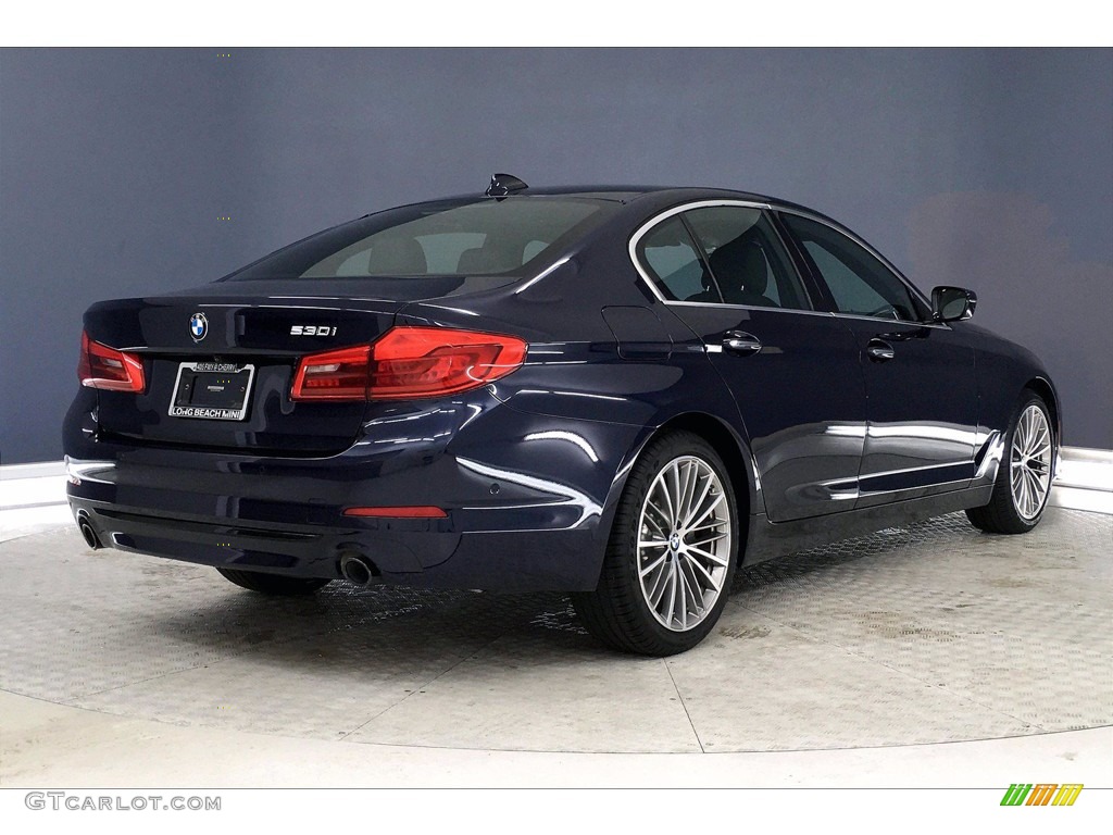 2017 5 Series 530i Sedan - Imperial Blue Metallic / Black photo #13