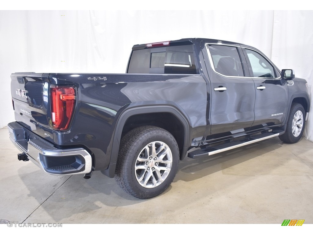 2020 Sierra 1500 SLT Crew Cab 4WD - Carbon Black Metallic / Jet Black photo #2