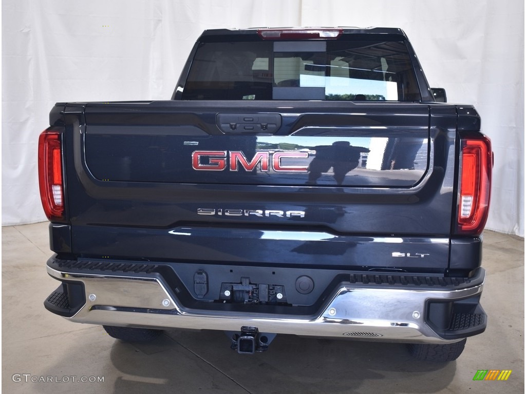 2020 Sierra 1500 SLT Crew Cab 4WD - Carbon Black Metallic / Jet Black photo #3