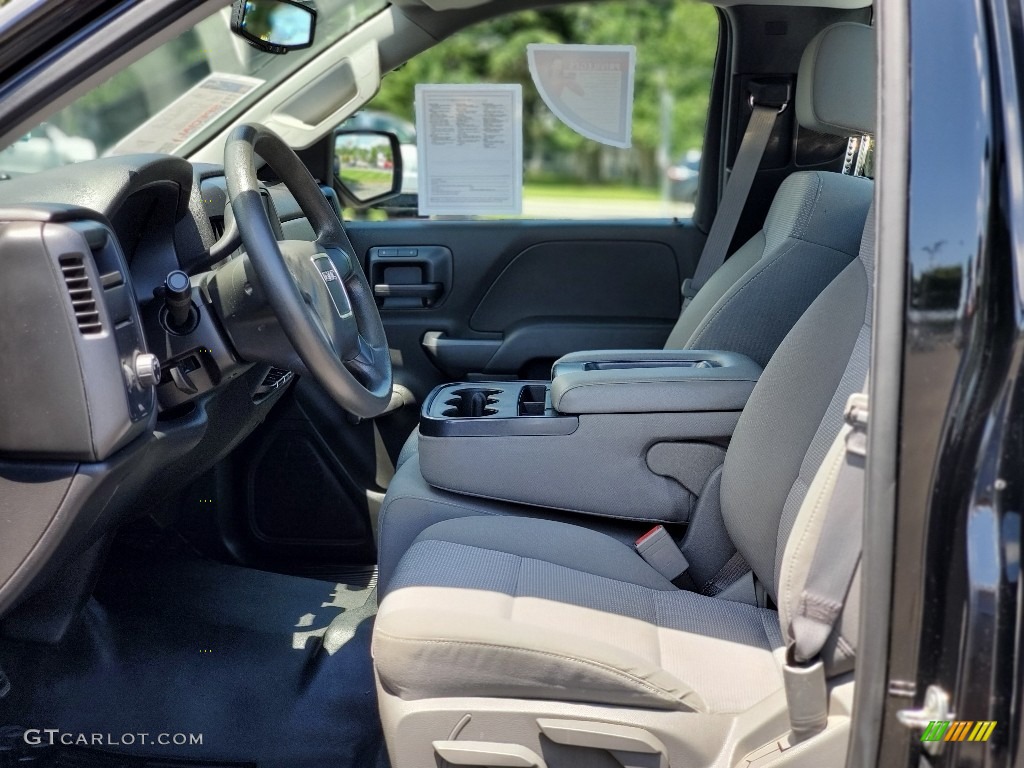 Jet Black/Dark Ash Interior 2015 GMC Sierra 1500 Regular Cab Photo #138833780