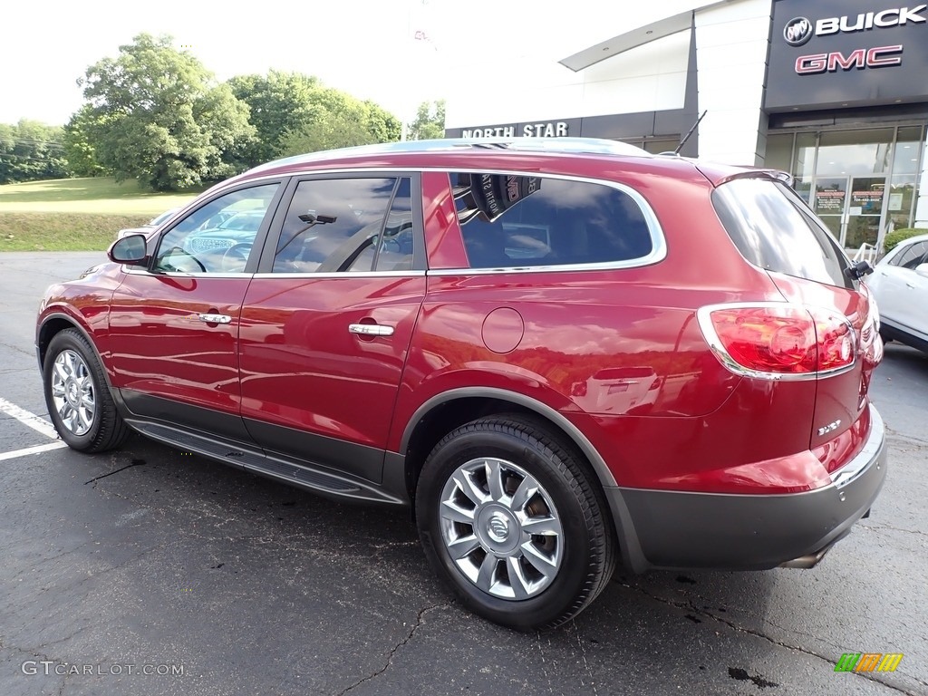 2011 Enclave CXL AWD - Red Jewel Tintcoat / Titanium/Dark Titanium photo #12