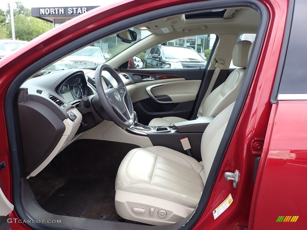 Light Neutral Interior 2014 Buick Regal AWD Photo #138838316