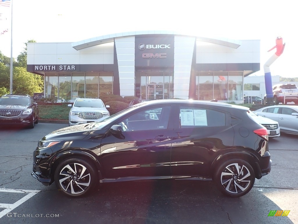 Crystal Black Pearl Honda HR-V