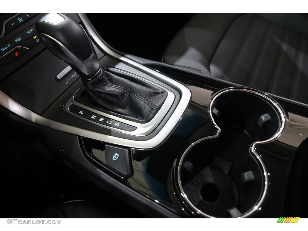 2017 Edge SEL AWD - Blue Jeans Metallic / Ebony photo #21