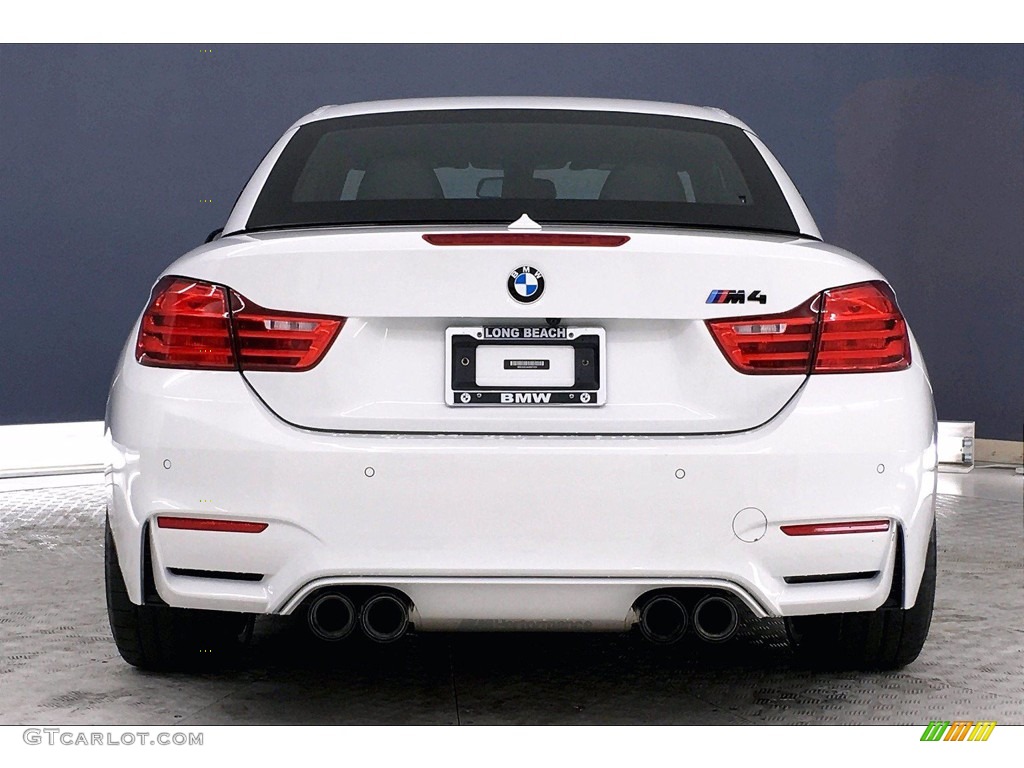 2017 M4 Convertible - Alpine White / Black photo #3