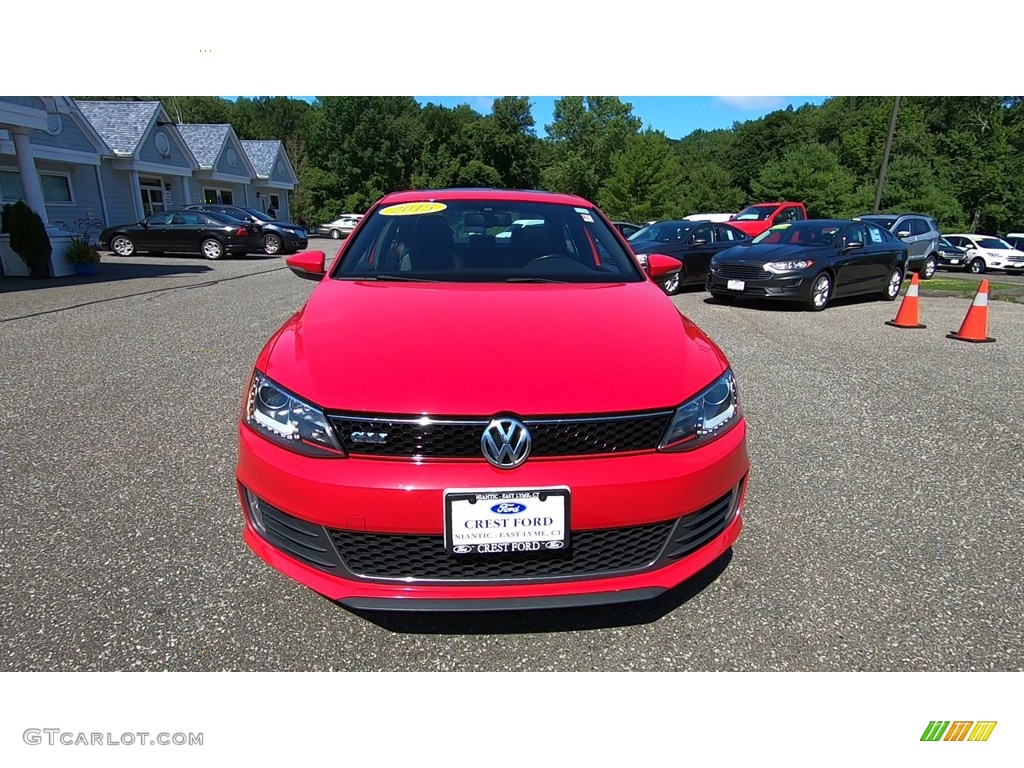 2015 Jetta GLI SEL Sedan - Tornado Red / Titan Black photo #2