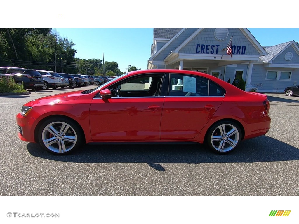 2015 Jetta GLI SEL Sedan - Tornado Red / Titan Black photo #4