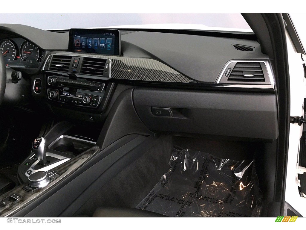2017 BMW M4 Convertible Black Dashboard Photo #138839774