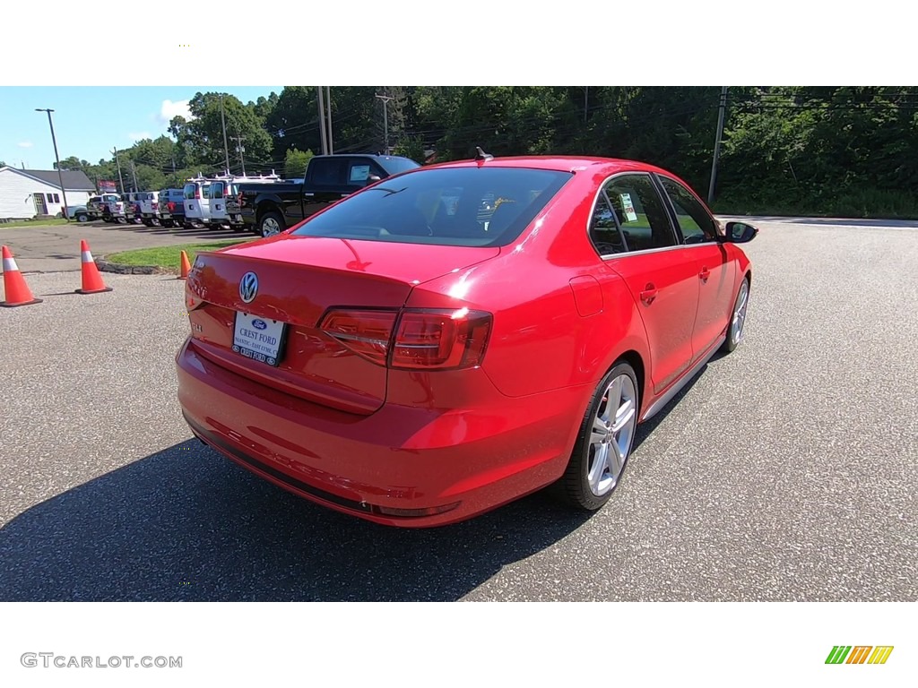 2015 Jetta GLI SEL Sedan - Tornado Red / Titan Black photo #7
