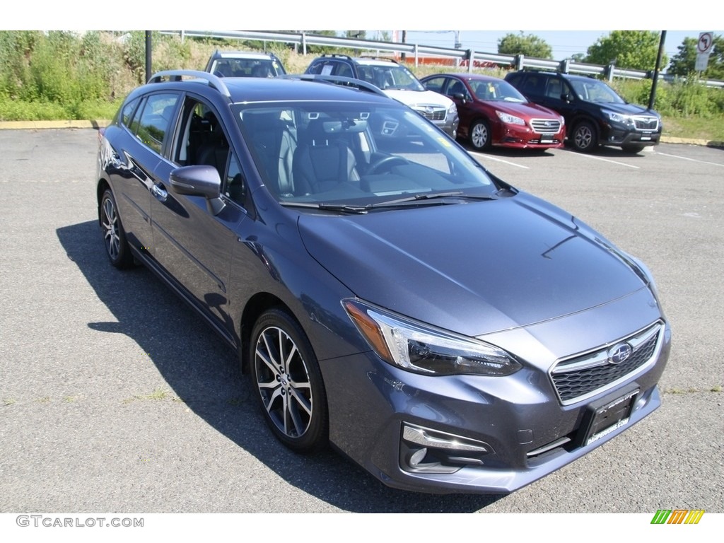 Carbide Gray Metallic 2017 Subaru Impreza 2.0i Limited 5-Door Exterior Photo #138840067